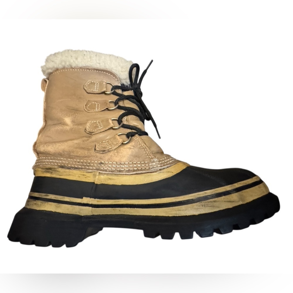 SOREL CARIBOU Size 7 Men's Sorel Waterproof Insulated Winter Snow Boots Women 9